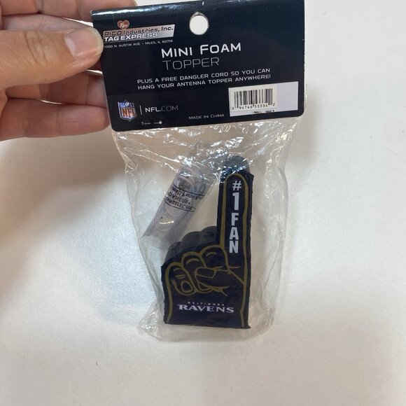 Baltimore Ravens‎ NFL Football Party Supplies Bowl Cups Pom Poms Sticks Picks - Picture 15 of 16